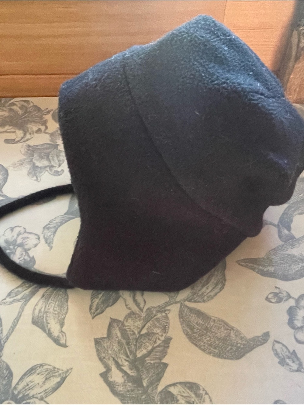 Bula Women's Black Polartec Fleece Winter Hat with Ear Flaps & Chin Tie